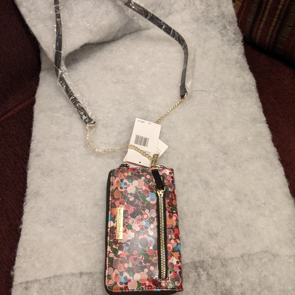 Betsey Johnson crossbody wallet bag